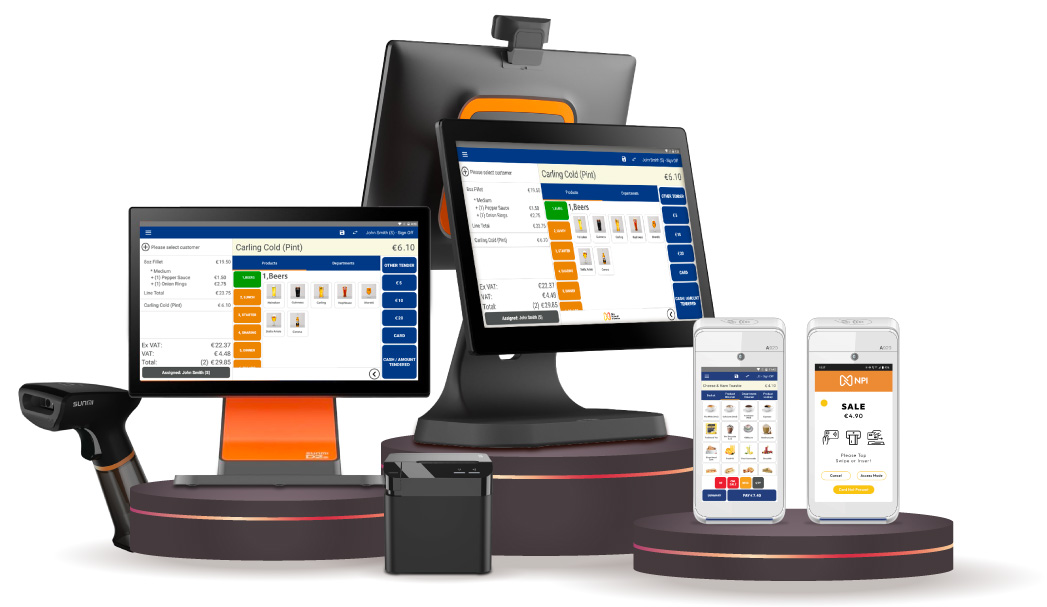 fully-integrated EPOS system and card readers