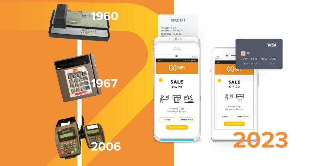 the evolution of credit card machines