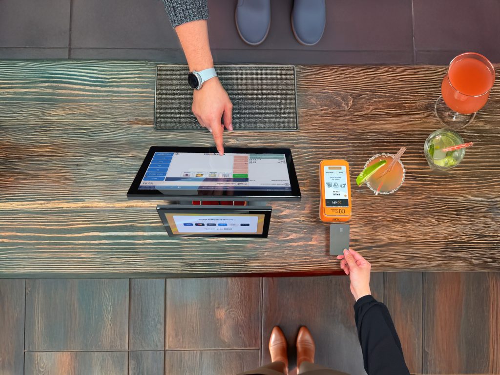 cheap EPOS system ireland affordable touchscreen terminal on retail counter