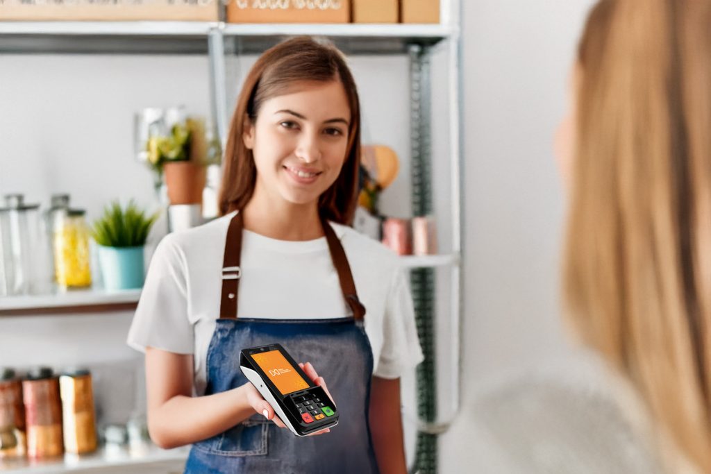 budget-friendly payment solutions for irish startup businesses waiter with card machine