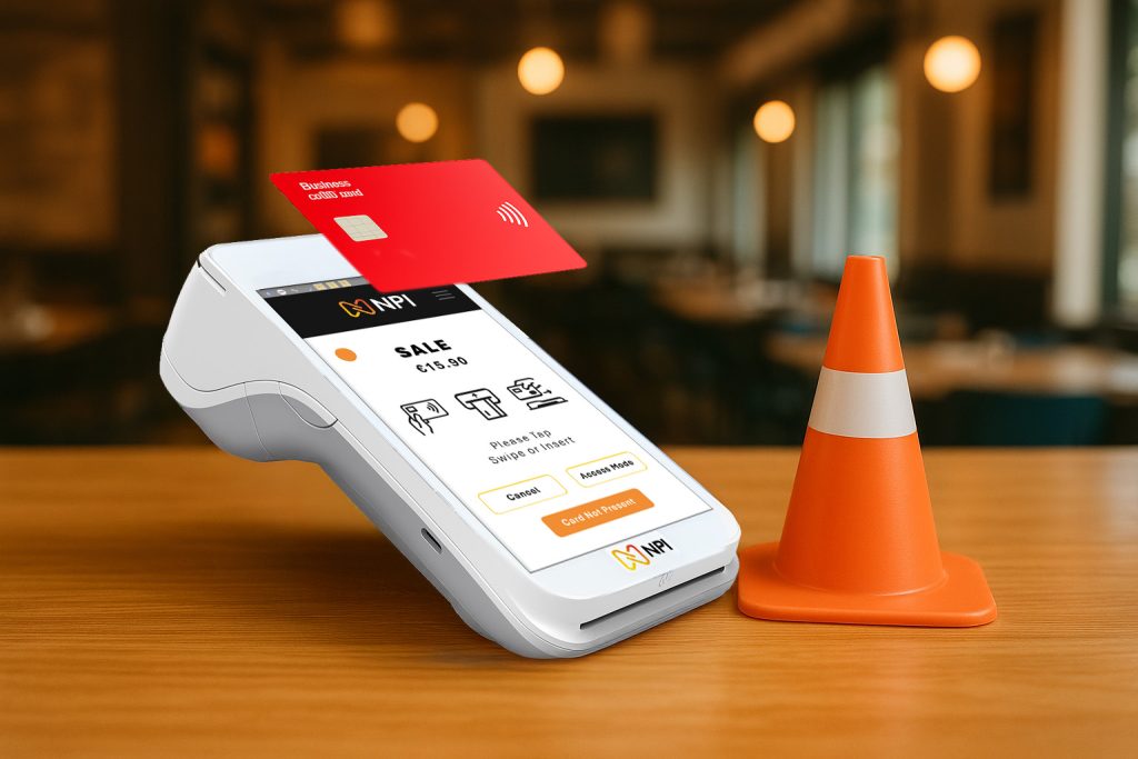 GDPR payments Ireland PAX A920 PRO terminal safety cone data protection