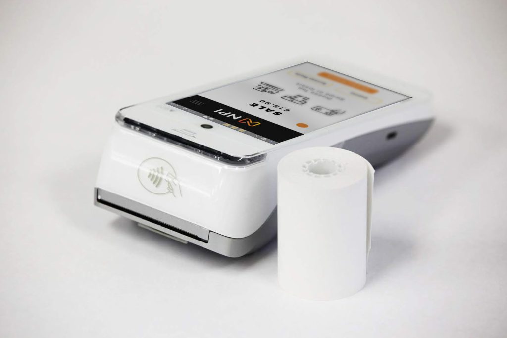 card machine paper Ireland PAX A920 PRO thermal receipt paper payment terminal supplies