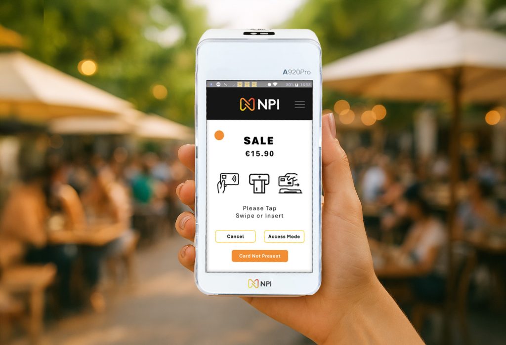 summer payment processing Ireland PAX A920 PRO busy restaurant holiday card machine setup