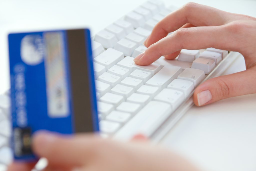 Person making a secure online payment using a payment gateway Ireland businesses and customers trust